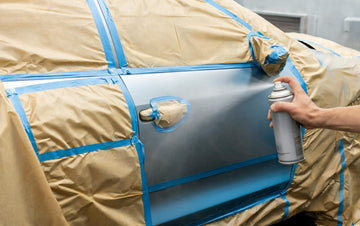 How Do You Blend Automotive Aerosol Paint into an Existing Panel?