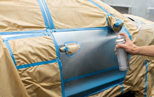 How Do You Blend Automotive Aerosol Paint into an Existing Panel?