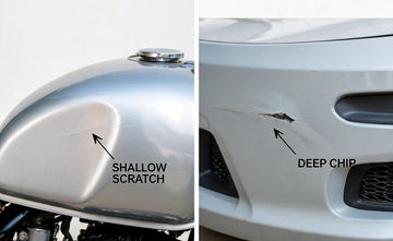Polish, Touch Up or Respray? How to Judge Car and Motorbike Paint Damage