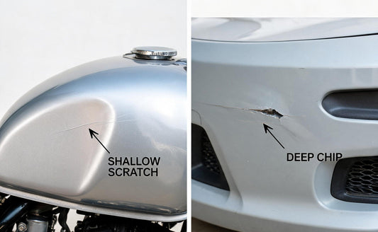 Polish, Touch Up or Respray? How to Judge Car and Motorbike Paint Damage
