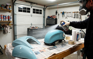 Motorbike refinishing: a practical guide to painting tanks and fairings