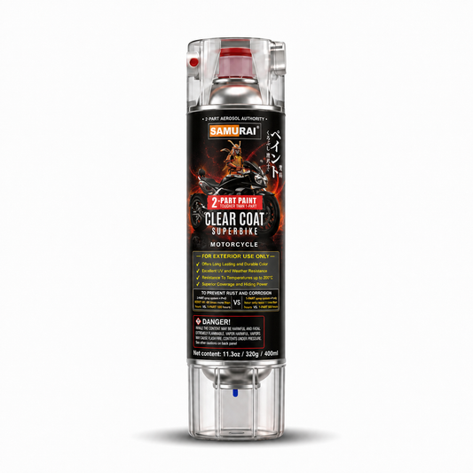 Samurai 2-Part Paint Motorbike Clear Coat Polyurethane (PU)