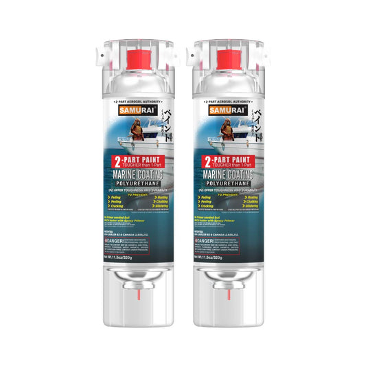 Samurai 2-Part Paint Marine Coating Matte Polyurethane (PU)