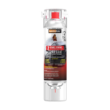 SAMURAI 2-Part Polyurethane (PU) Spray Paint Clear Coat