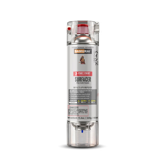 Samurai 2-Part Paint Multi-Purpose Surfacer, Polyurethane (PU), 400ml